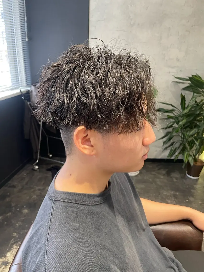 パーマ メンズ メンズパーマ ツイストスパイラルパーマ スパイラルパーマ カット パーマ 💈メンズ職人 ルキト💈のヘアスタイル