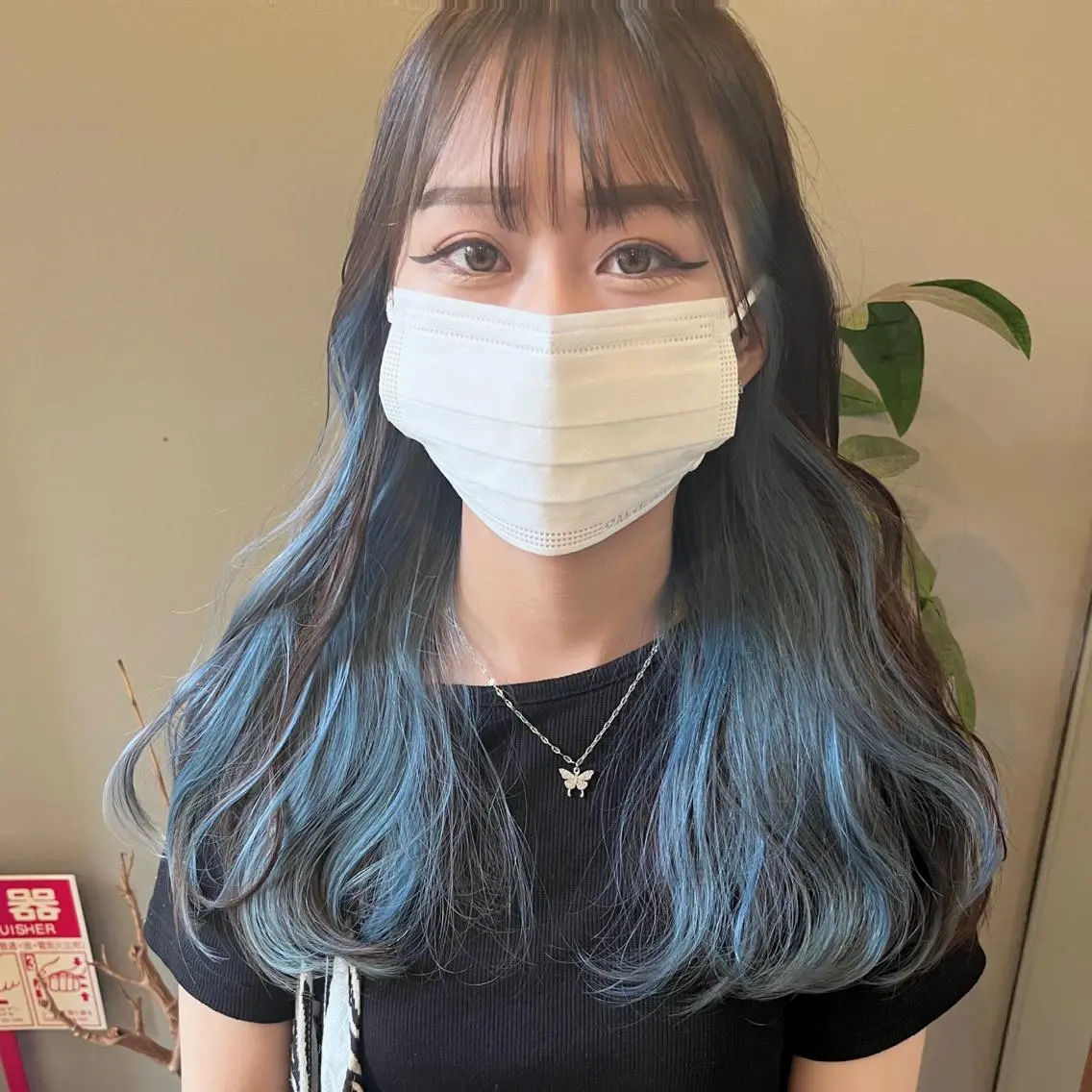 セミロング ヘアカラー トリートメント 堺 鳳 ママ美容師 yukariのヘアスタイル