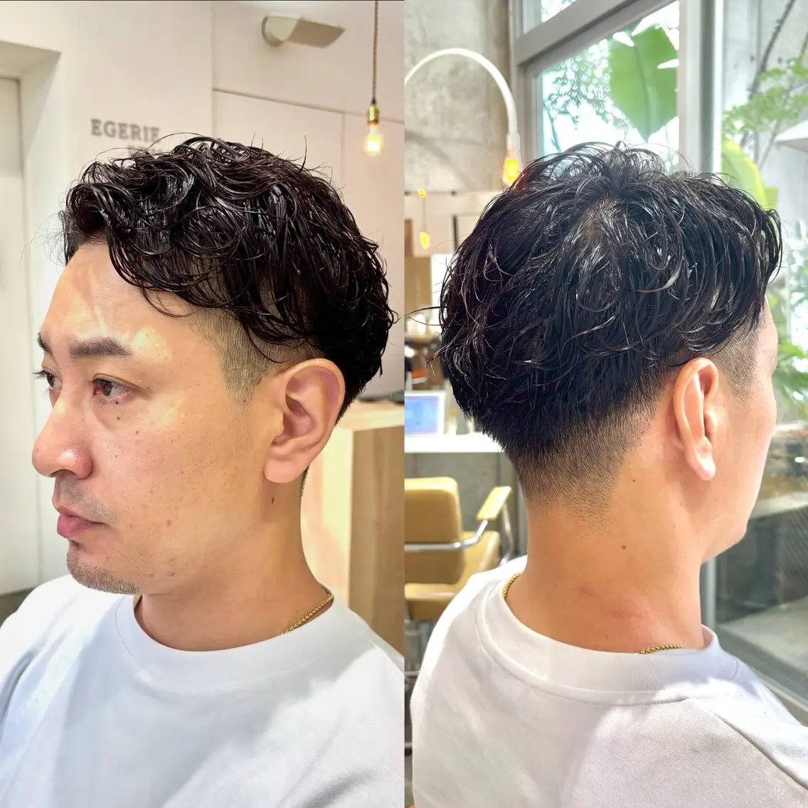 メンズカット💇&ニュアンスパーマ🌀&頭皮スパ🧖‍♂️の写真