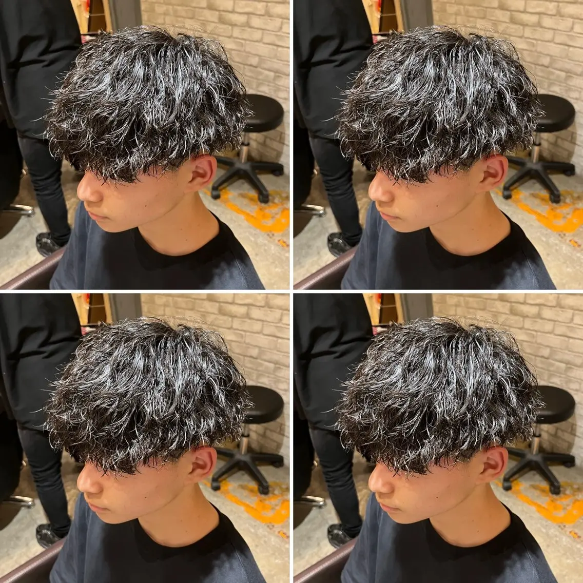 パーマ メンズ カット パーマ トリートメント ヘアセット メンズパーマ特化 望月謙二郎のヘアスタイル