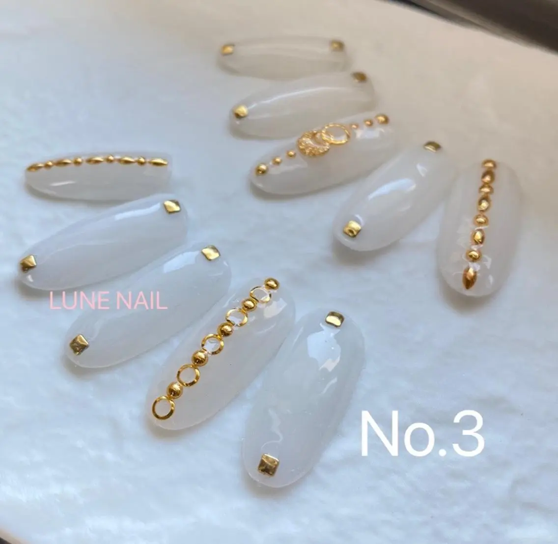 ロング ネイル シンプルネイル ハンドネイル LUNE NAILのその他イメージ
