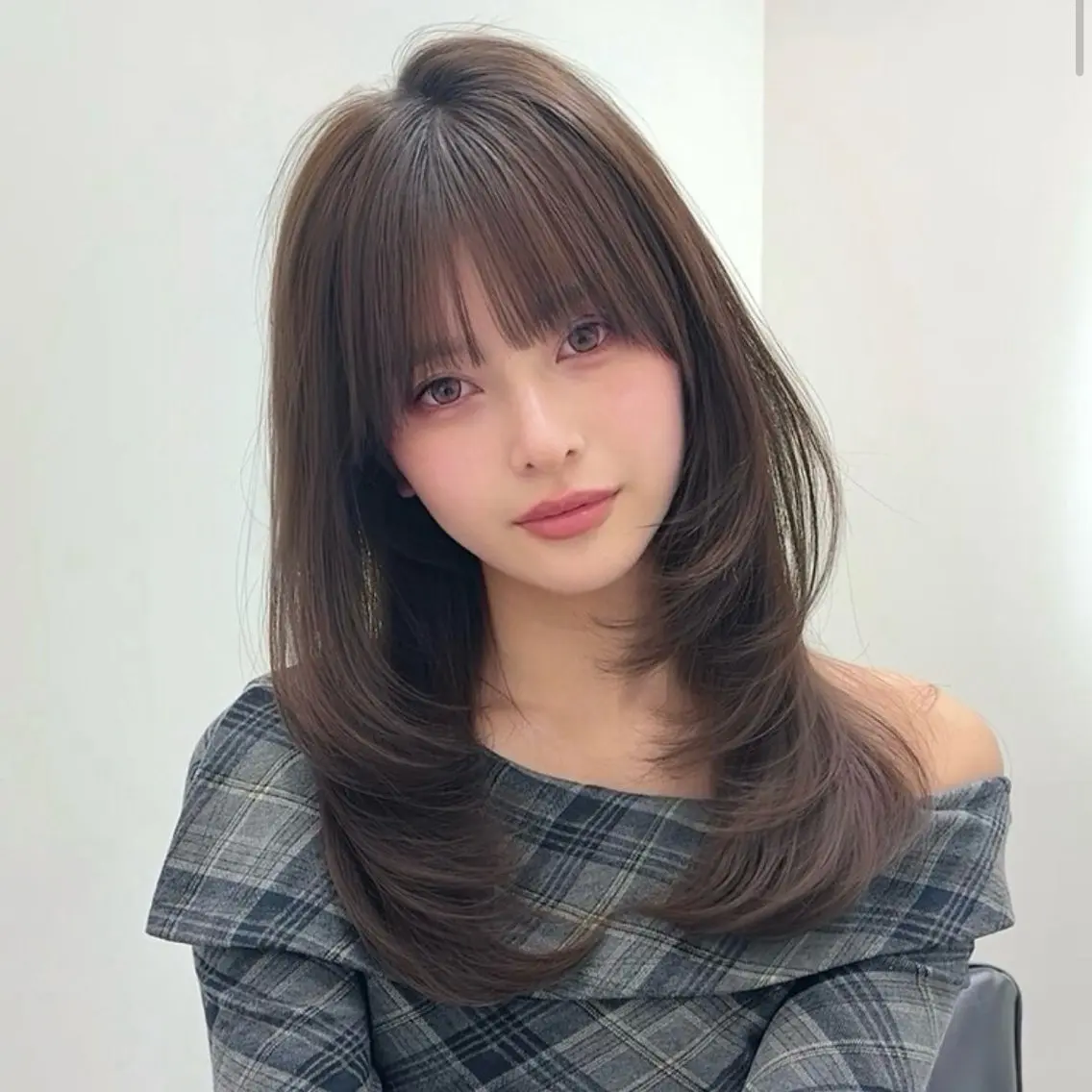 ロング 透明感カラー/アレン ジ/misaki🎀のヘアスタイル