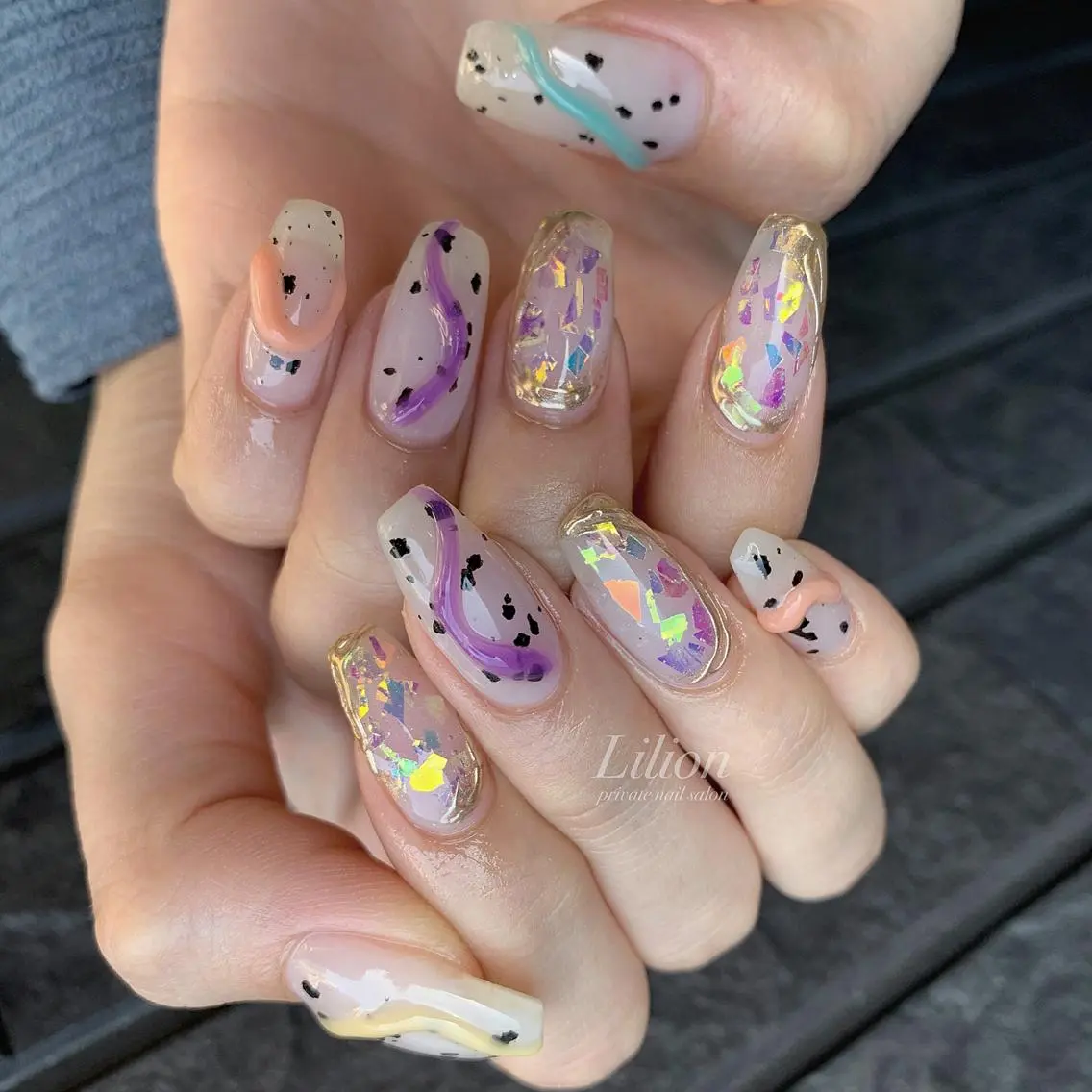 ネイル LiLion Nailのネイルデザイン