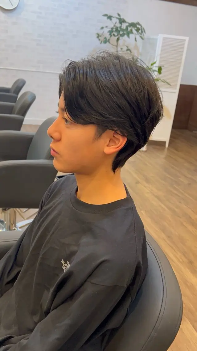 ショート メンズ カット MATSURI BASE.AWAJIのヘアスタイル