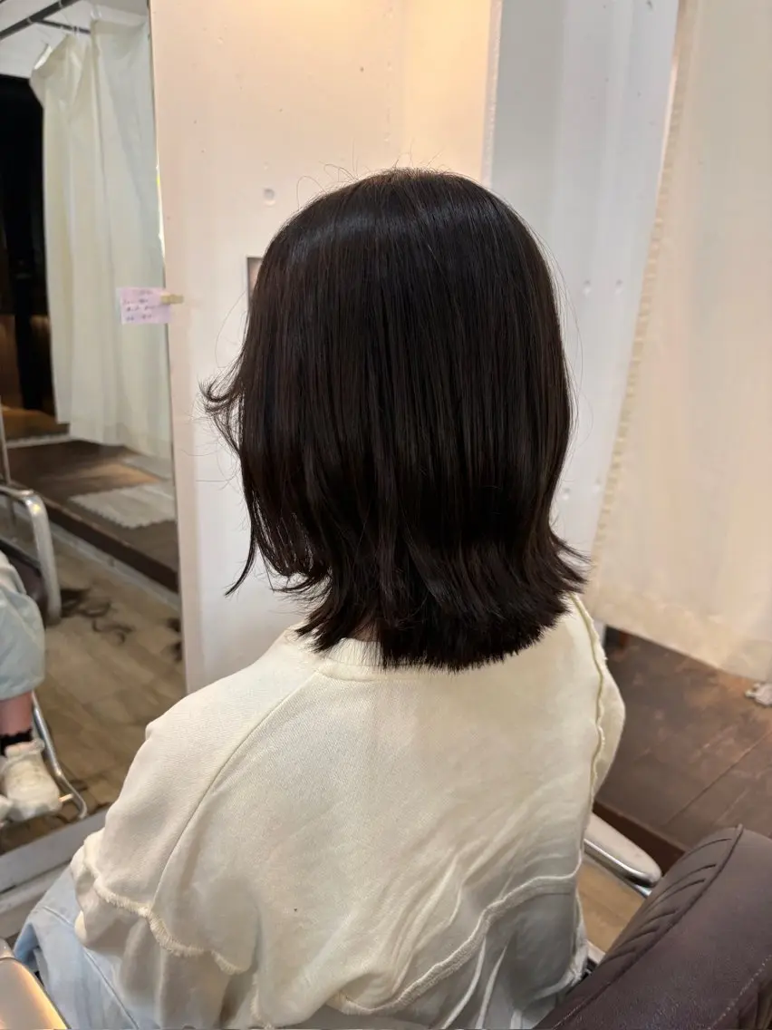 レディースミディアムカットの写真