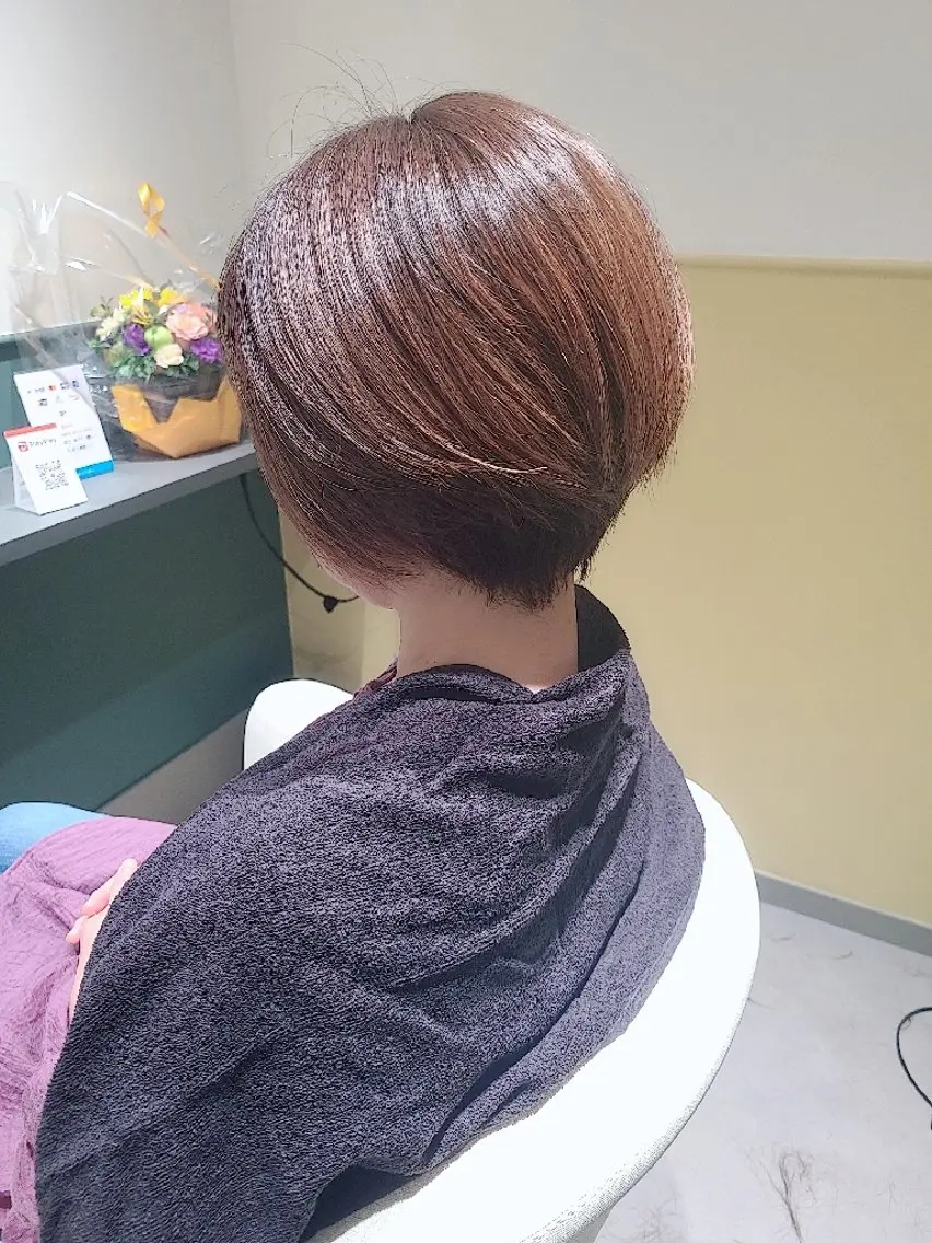 ショート ショートヘア 小顔カット  髪質改善＋艶専門  ✧ オオノのヘアスタイル
