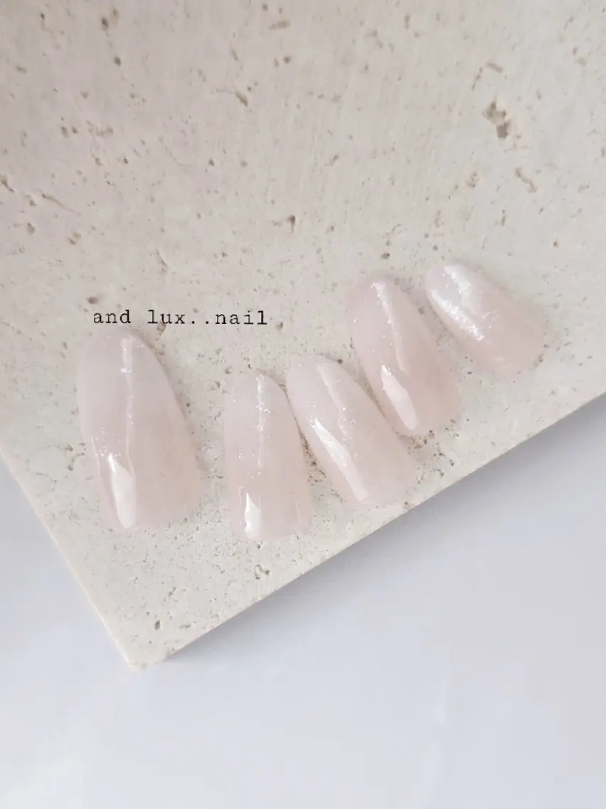 他店オフ込【大人シンプルデザイン nail】オフィス/美爪ネイル/パラジェル変更可の写真