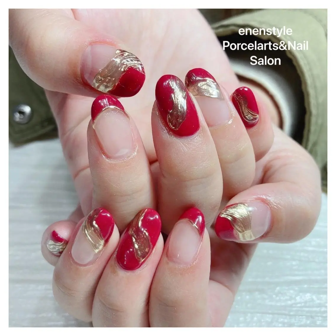 ミディアム ネイル アイブロウ 🐾enen style 🐾のネイルデザイン