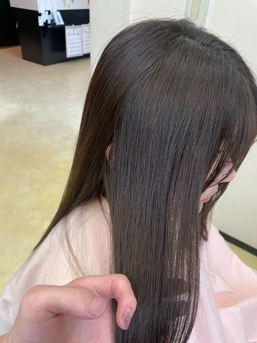 カラー ヘアカラー 藤原/ 透明感カラーのヘアスタイル