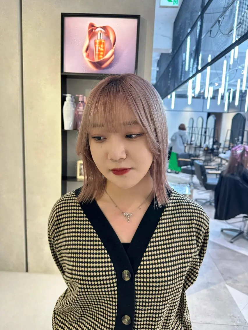 カラー ハイトーン特化 pepe🎀のヘアスタイル
