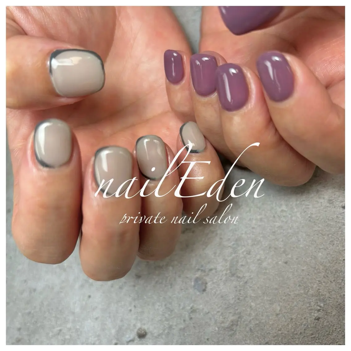 ネイル 持ち込み Eden ♾️のネイルデザイン