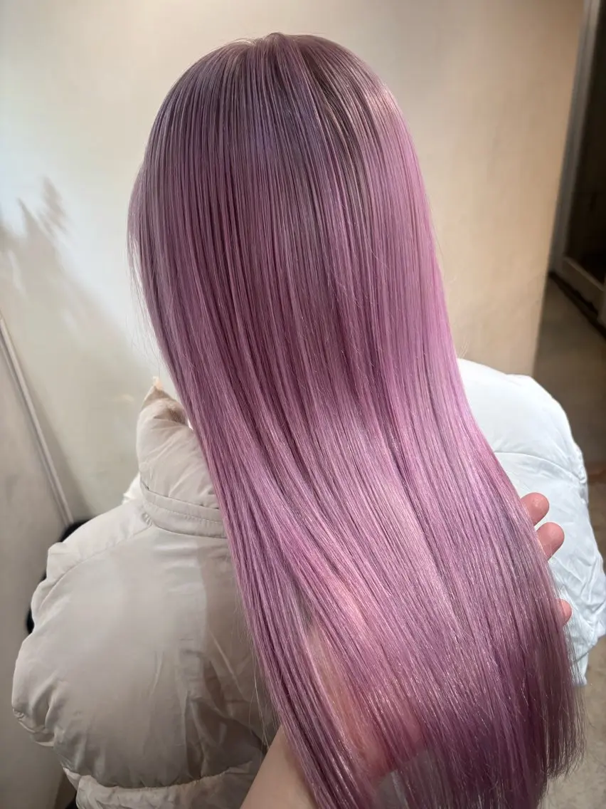カラー ヘアカラー ハイトーンカラー/ hinata🪽のヘアスタイル