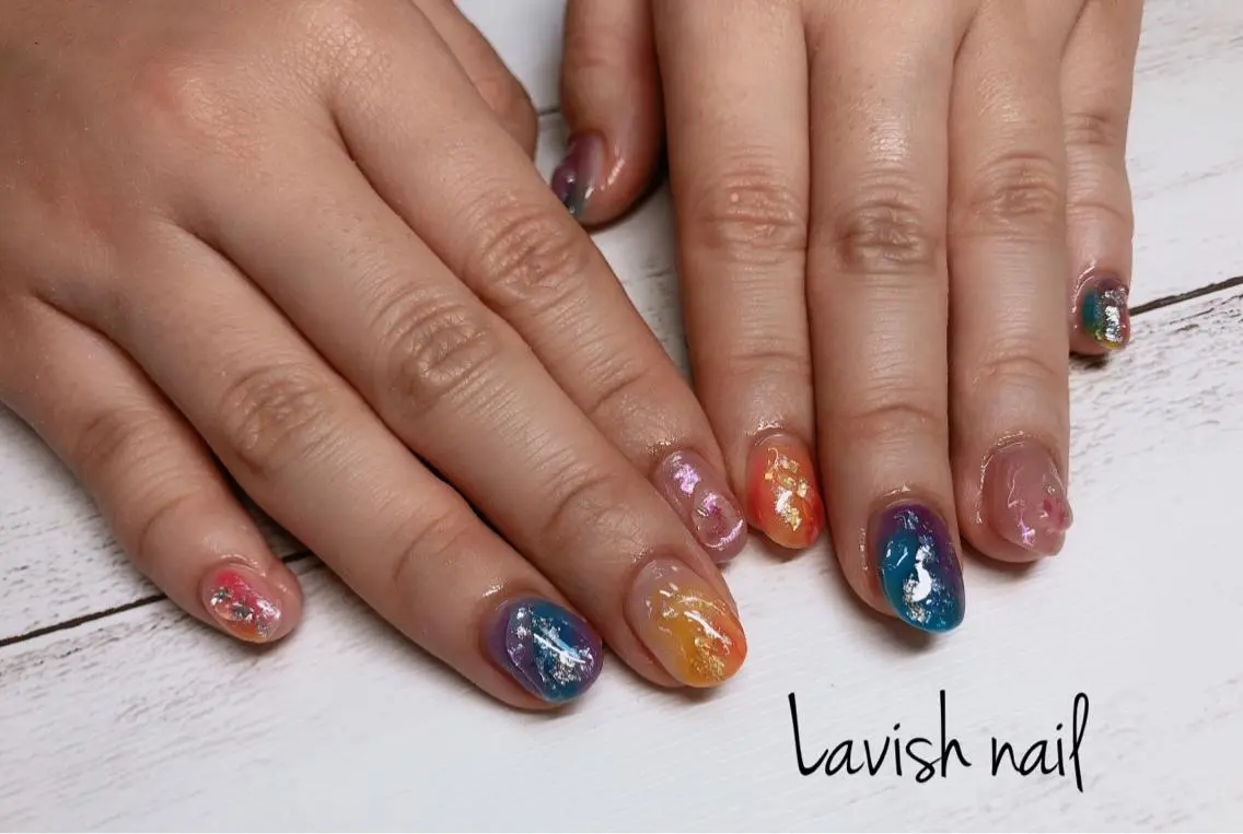 ネイル ハンドネイル Lavish nailのネイルデザイン