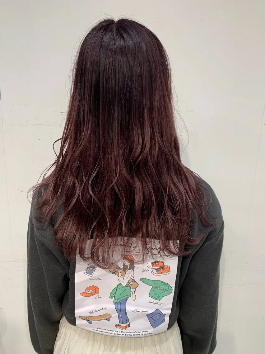 【🌸ミニモ学割🌸】♦︎ブリーチ無しダブルカラー&カット&トリートメント✨の写真