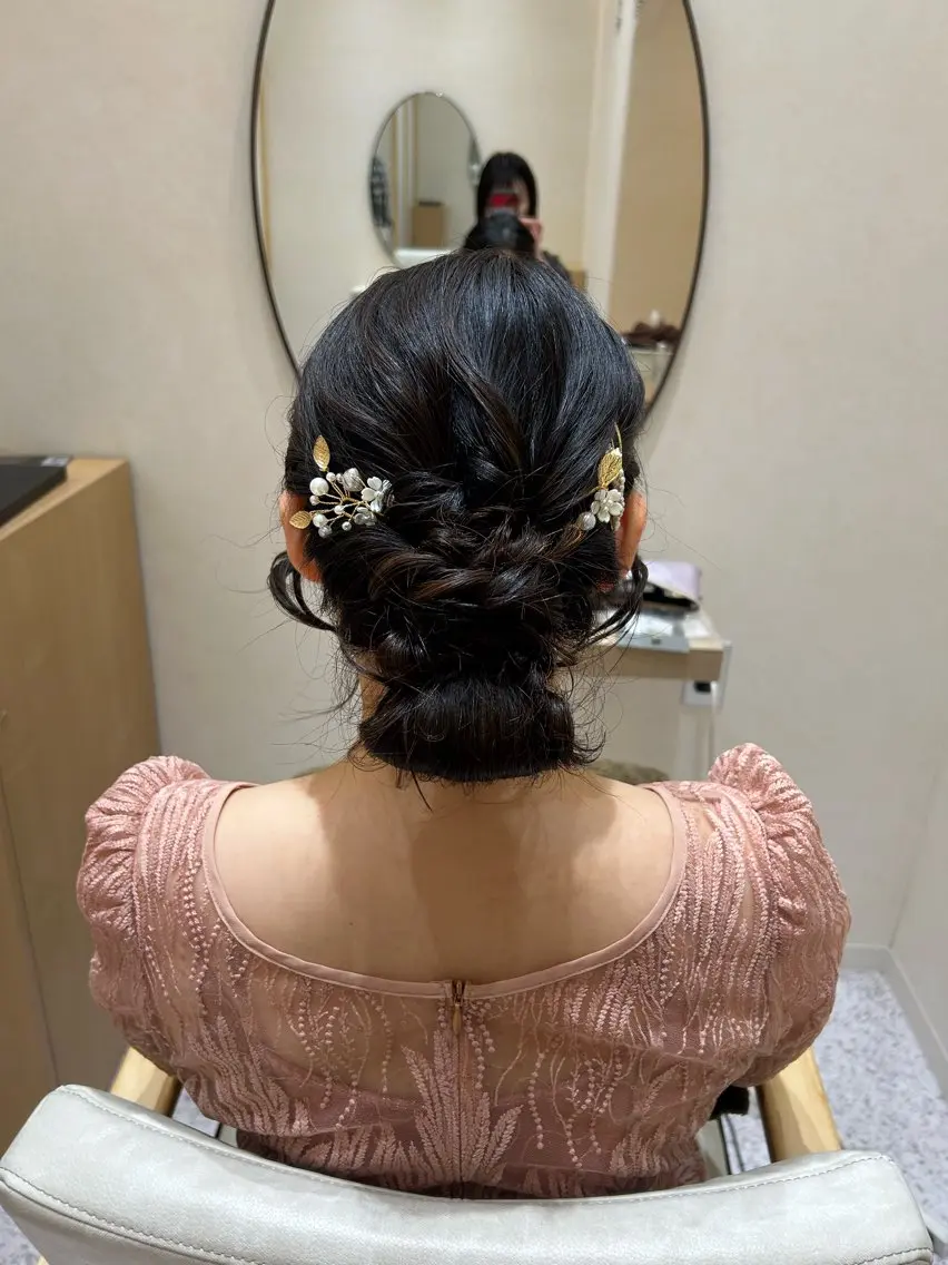 ヘアアレンジ Yamamoto 半個室美容室zinaのヘアスタイル