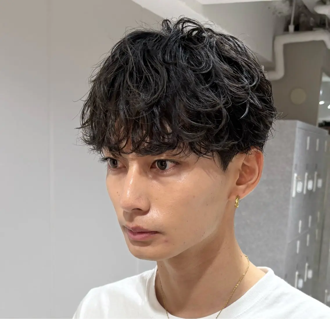 ショート パーマ メンズ カット パーマ 【メンズ特化】 池田大成✂︎のヘアスタイル