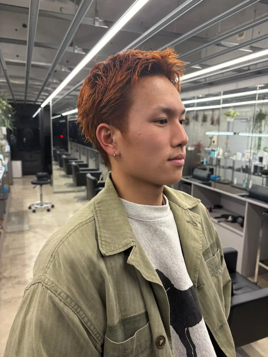 メンズ フジイ トワのヘアスタイル