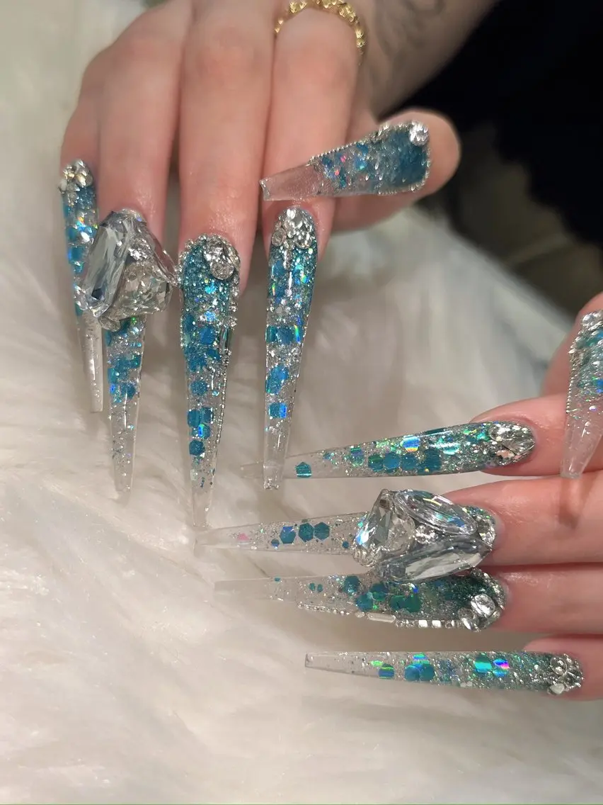 ネイル ロングネイル ハンドネイル nail salon FLEEKのネイルデザイン