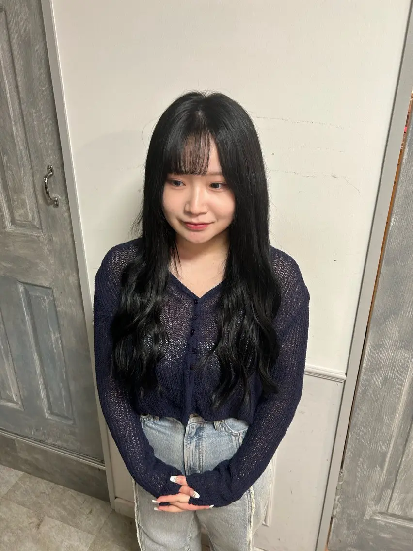 ロング エクステ 着付け・ハイトーン Lunaのヘアスタイル