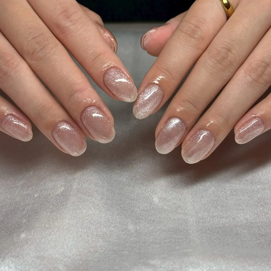 ネイル マグネットネイル ワンホンネイル ハンドネイル nailsalon popoのネイルデザイン