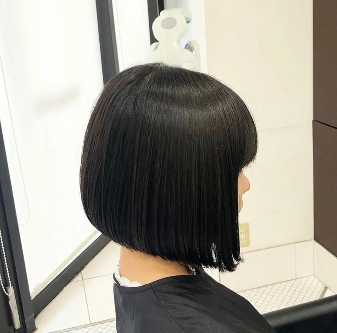 ショート カラー メンズ 前下がりボブ ボブ カット ⭐️日吉髪質改善⭐️ 北村綾梧のヘアスタイル