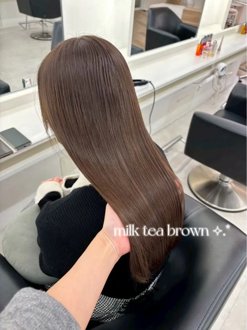 ロング カラー ヘアカラー parvemix ／川崎 はるひ🎀のヘアスタイル