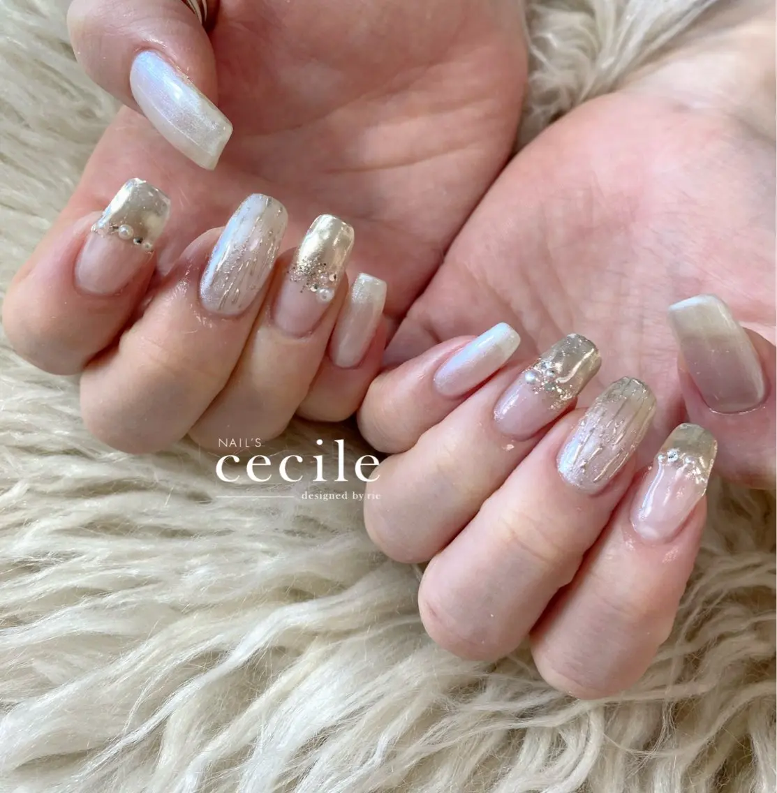 ネイル ハンドネイル Cecile Rieのネイルデザイン