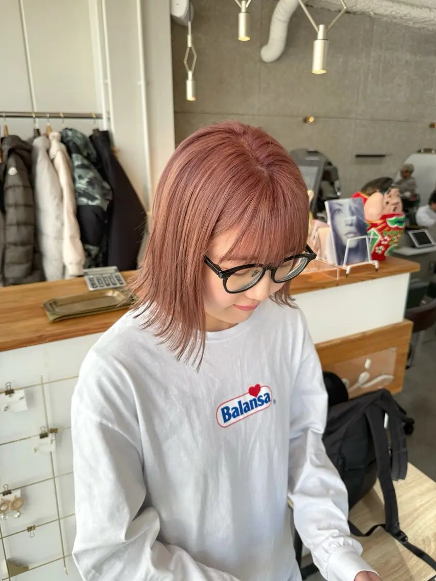 カラー ヘアカラー 八谷 将平のヘアスタイル