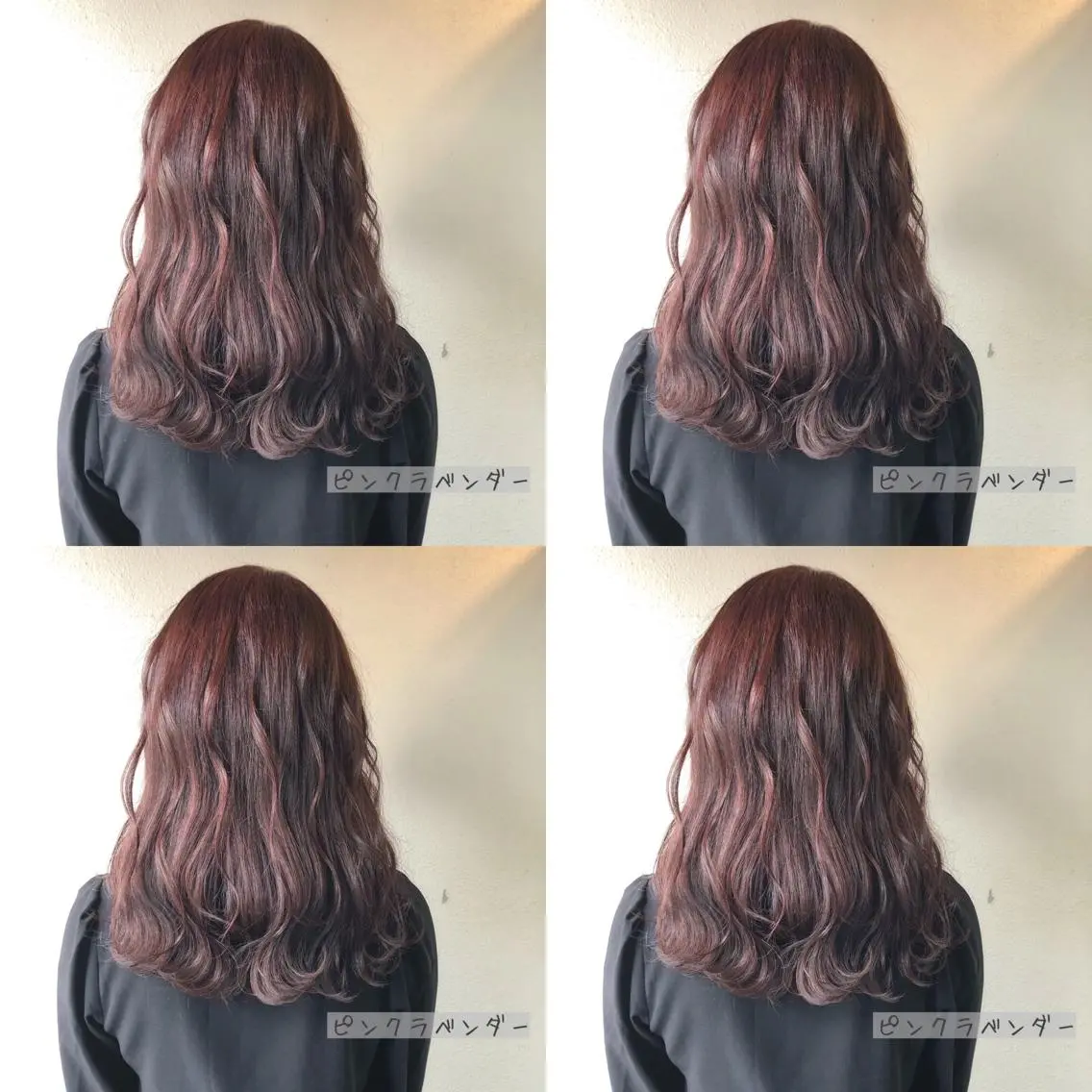 セミロング カラー ブリーチ あさだ しゅうたろうのヘアスタイル