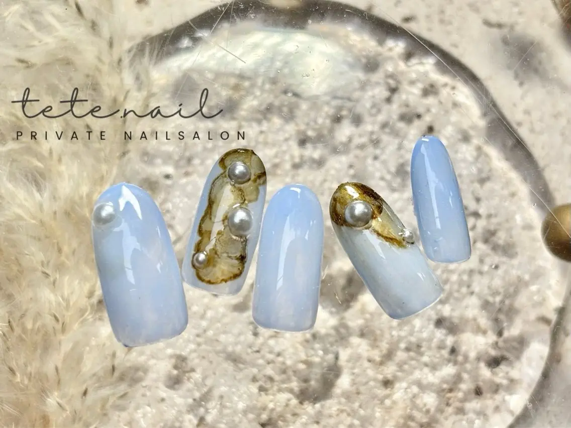 ネイル ハンドネイル tete. nailのネイルデザイン