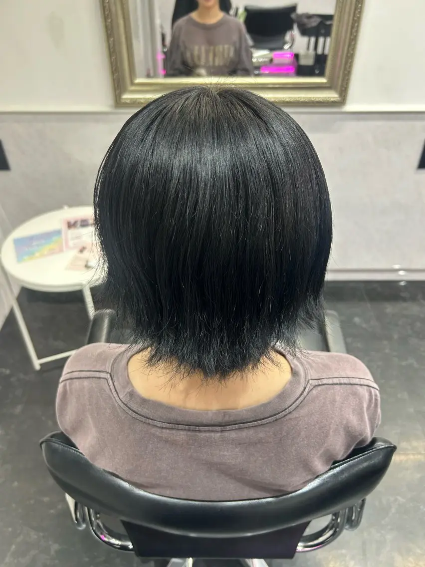 ショート 🪼モモカ/デザイン ハイトーンカラー🪼のヘアスタイル