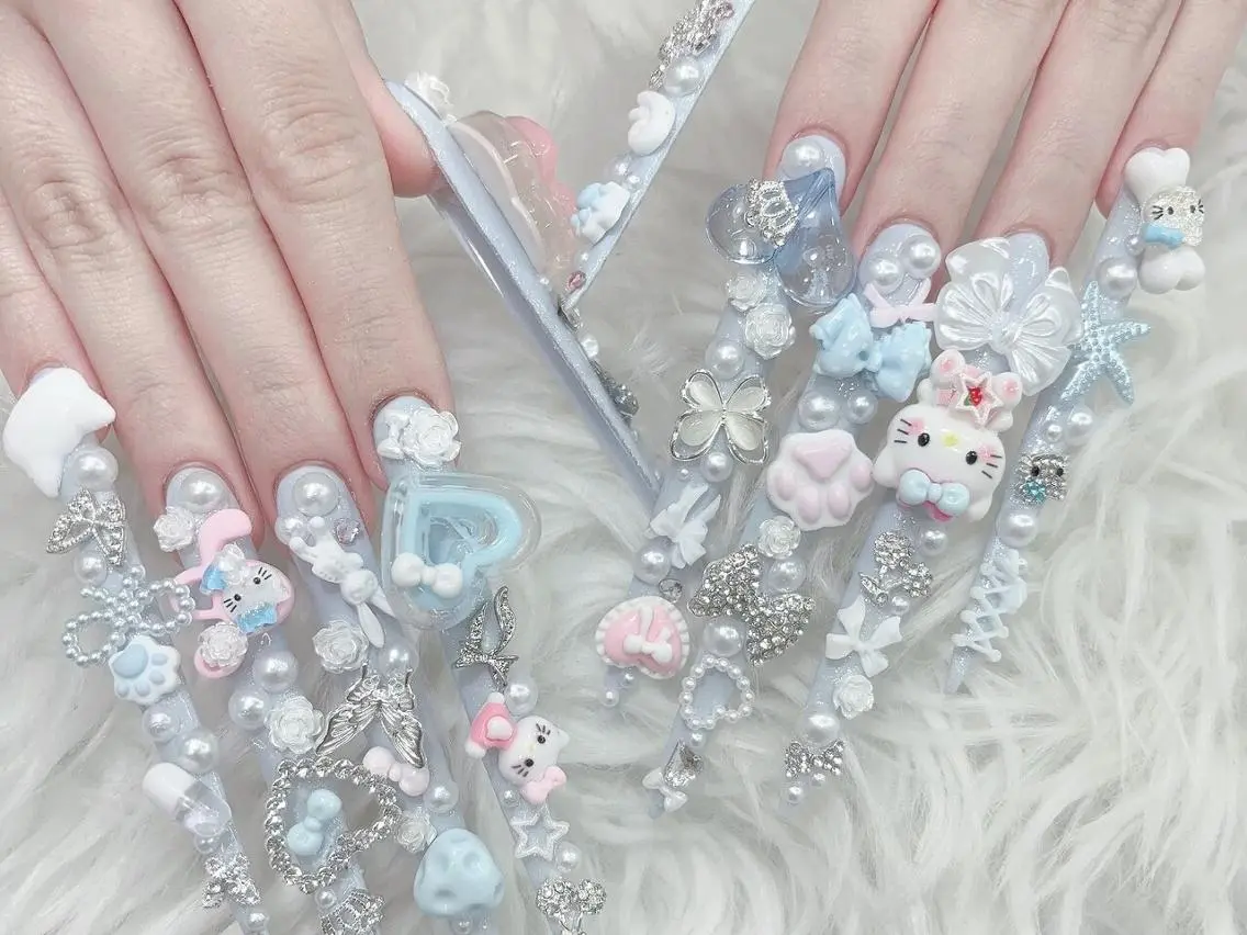 ネイル 成人式 フットネイル ジェルネイル マグネットネイル 大理石ネイル(マーブル) ハンドネイル K.bi_nail ネイル長さ出し専門店のネイルデザイン