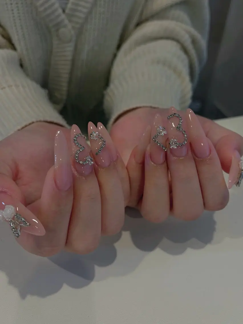 ネイル ハート nailist Mikiのネイルデザイン
