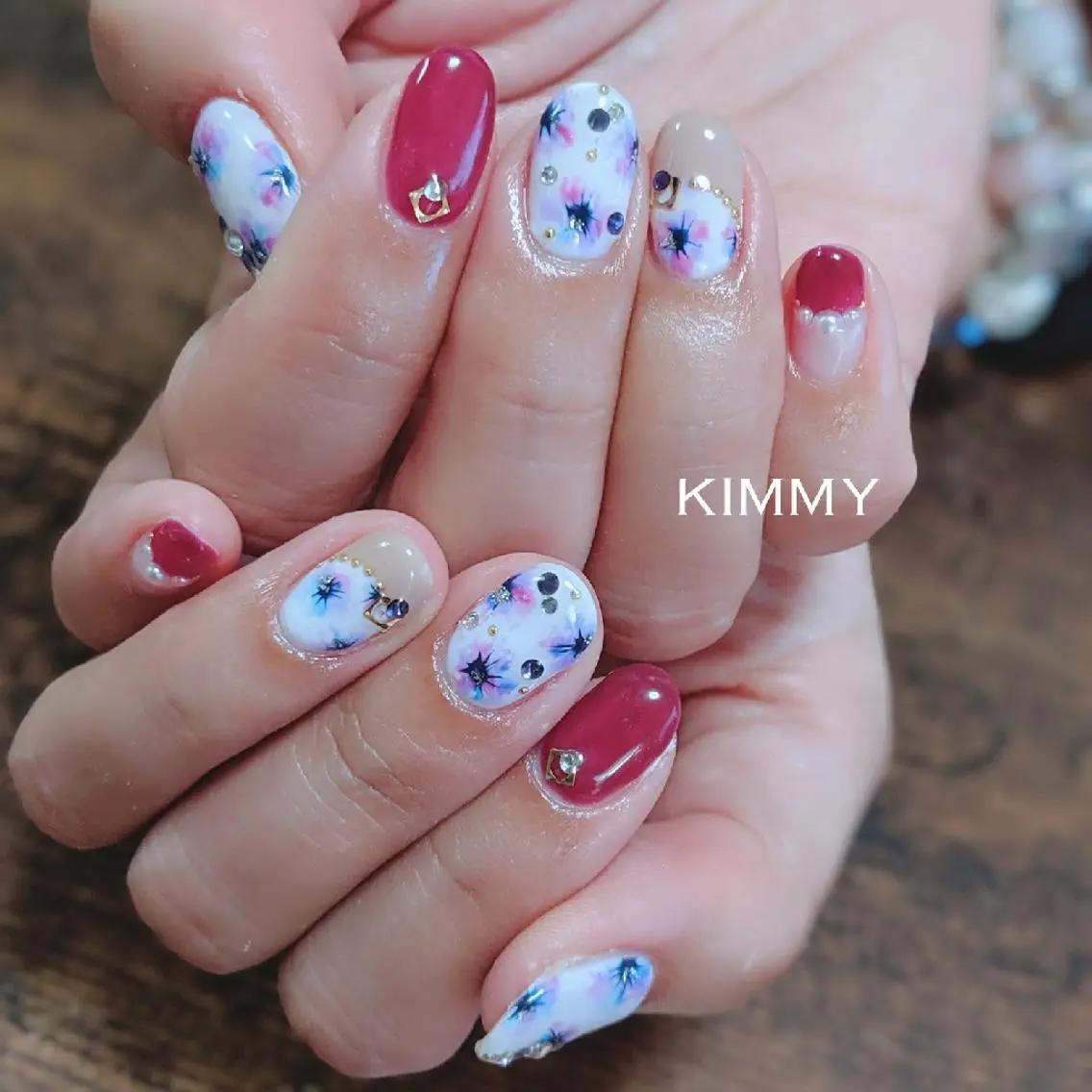 ネイル ハンドネイル kimmy nailsのネイルデザイン