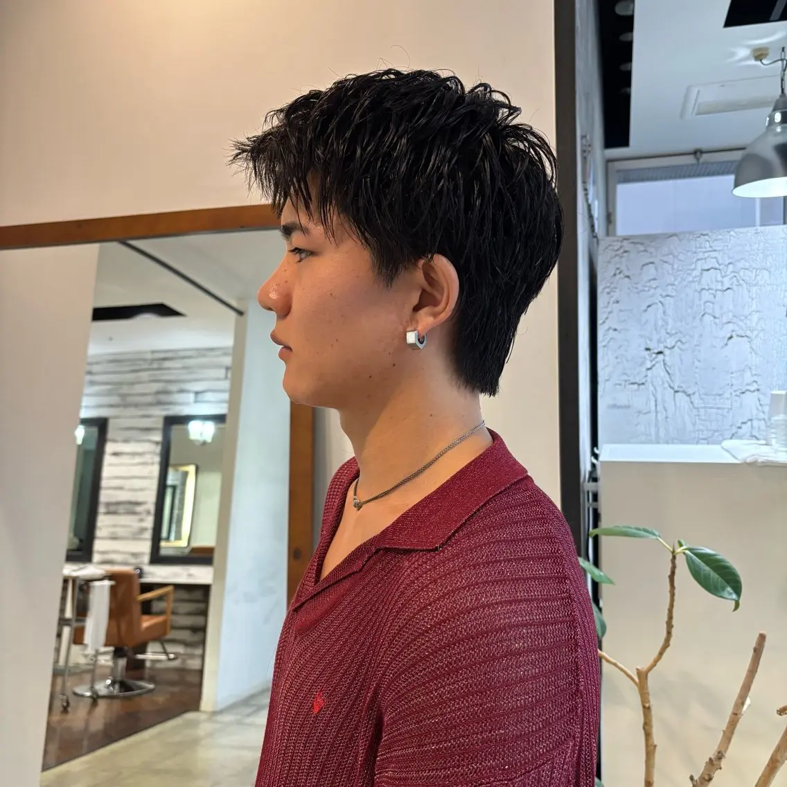メンズ カット 的場 莉音のヘアスタイル