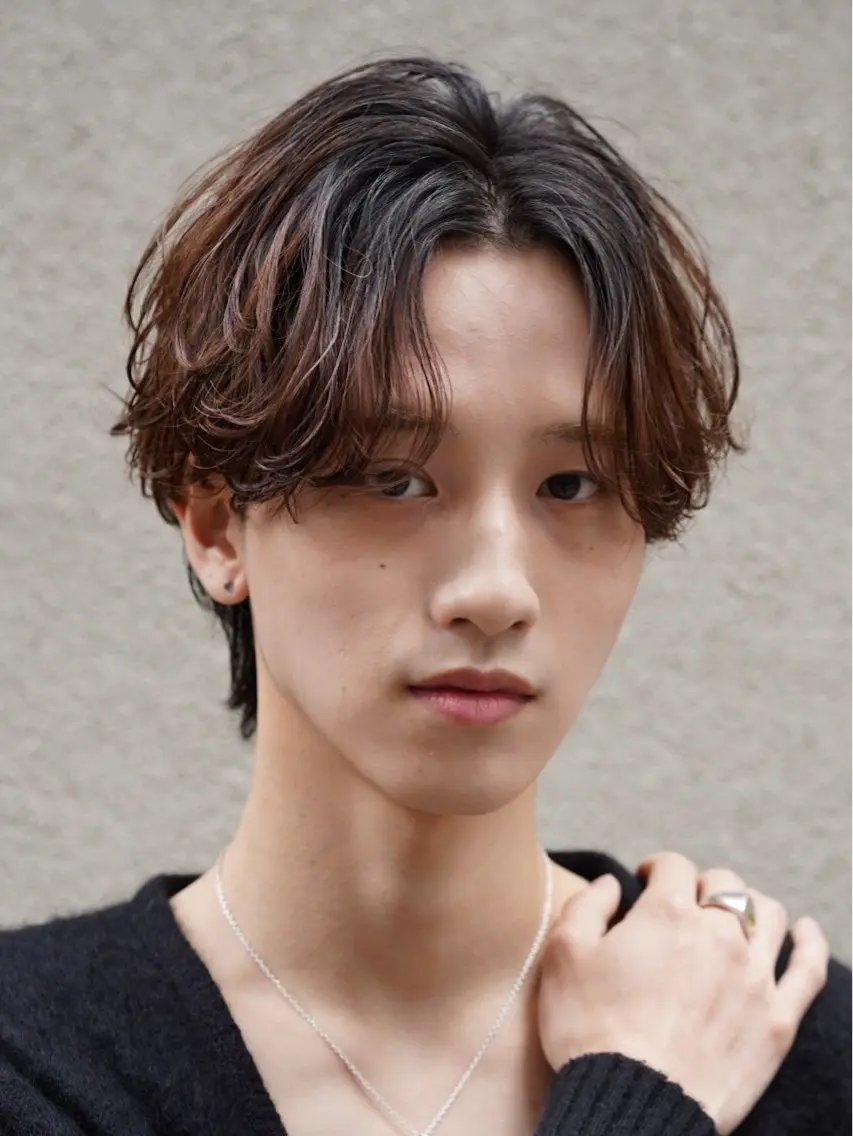 パーマ パーマ 髙橋 結羽のヘアスタイル