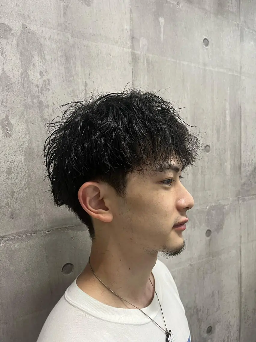 【メンズ限定💇🏻】🐝メンズカット+眉カット🐝シャンプーブロー付き❗️#カットの写真