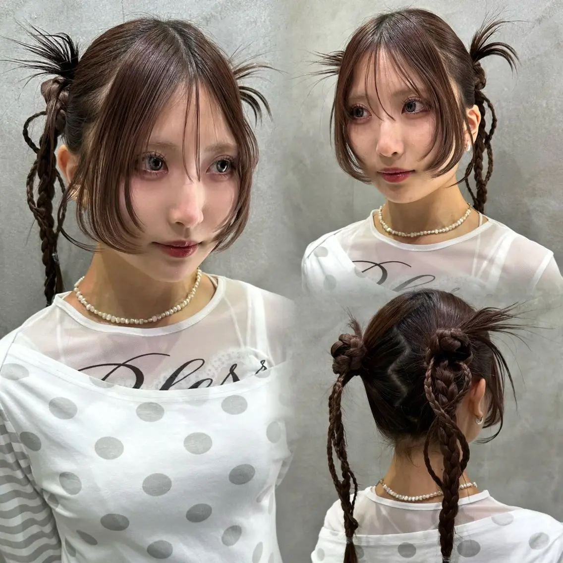 ヘアアレンジ ベージュ/ヘアセット レイヤー/Marinのヘアスタイル