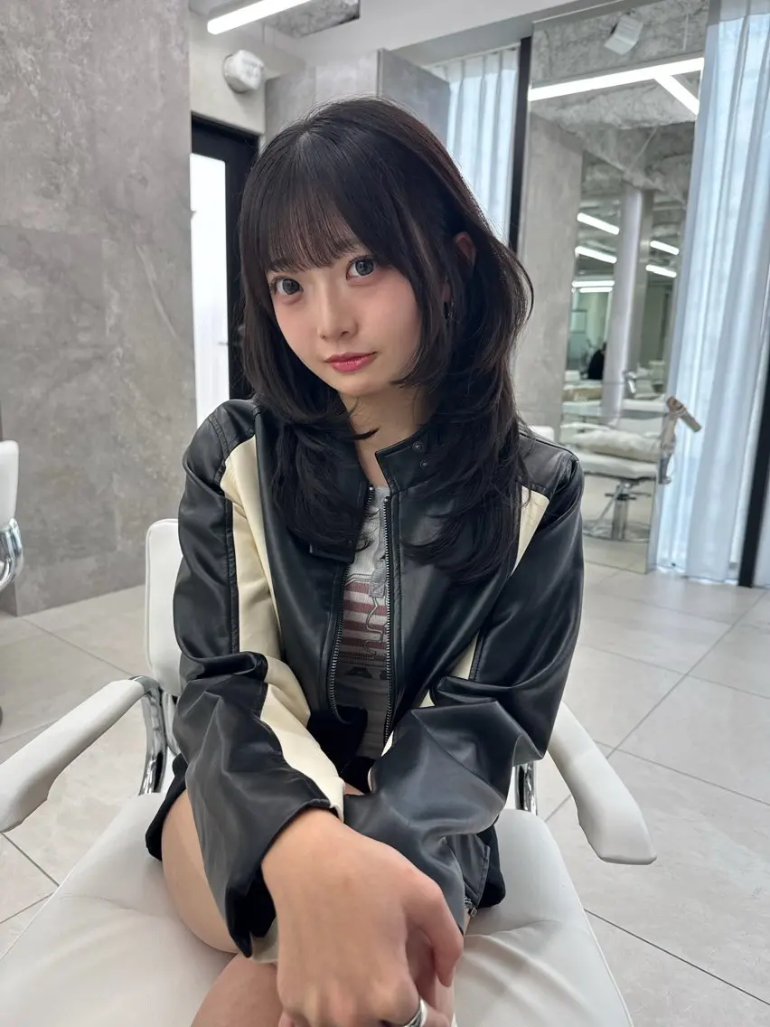 ミディアム カラー カット ヘアカラー トリートメント 栄美容師/kiti /ボブ/ケントのヘアスタイル