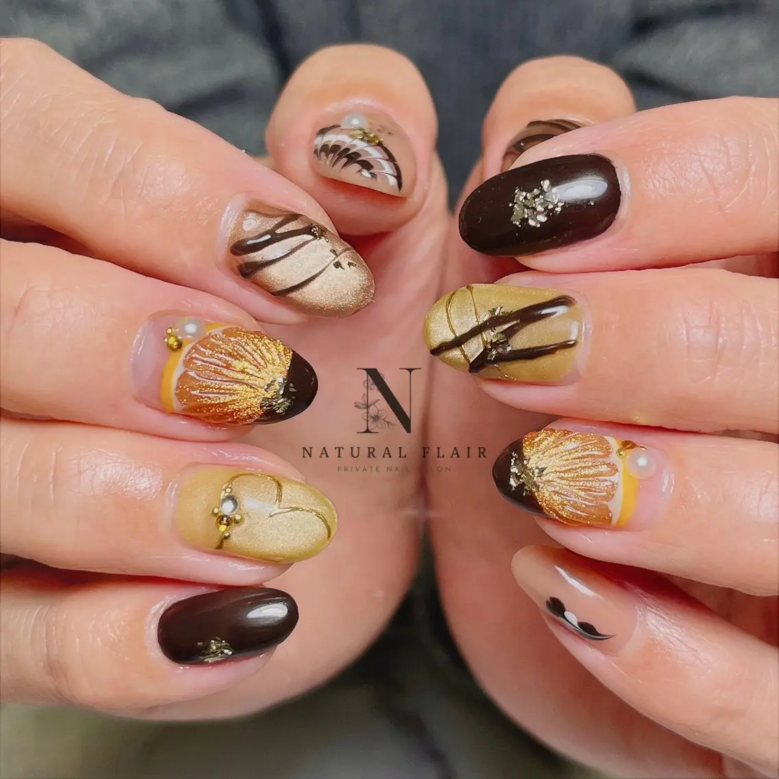 ネイル ハンドネイル natural flairのネイルデザイン