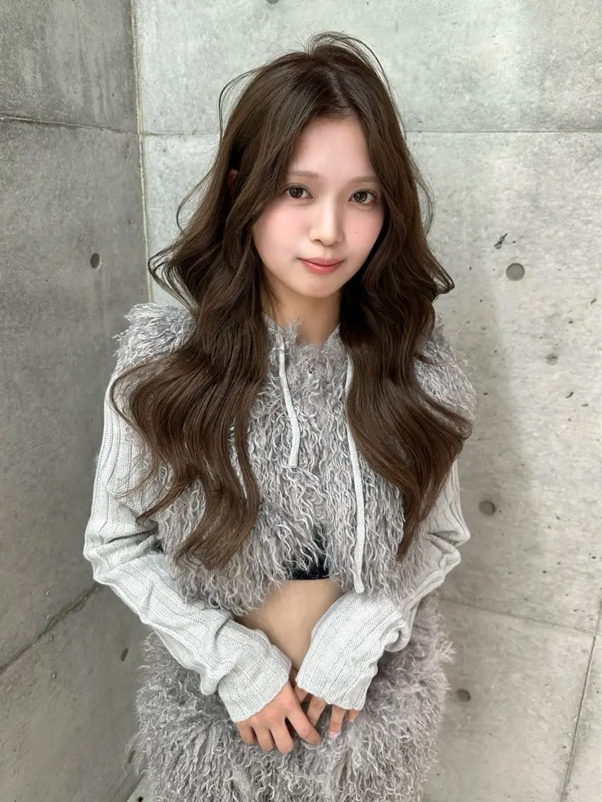 ロング カラー ヘアカラー トリートメント 《髪質改善✖️オリー ブ🧸》小嶋拓也のヘアスタイル
