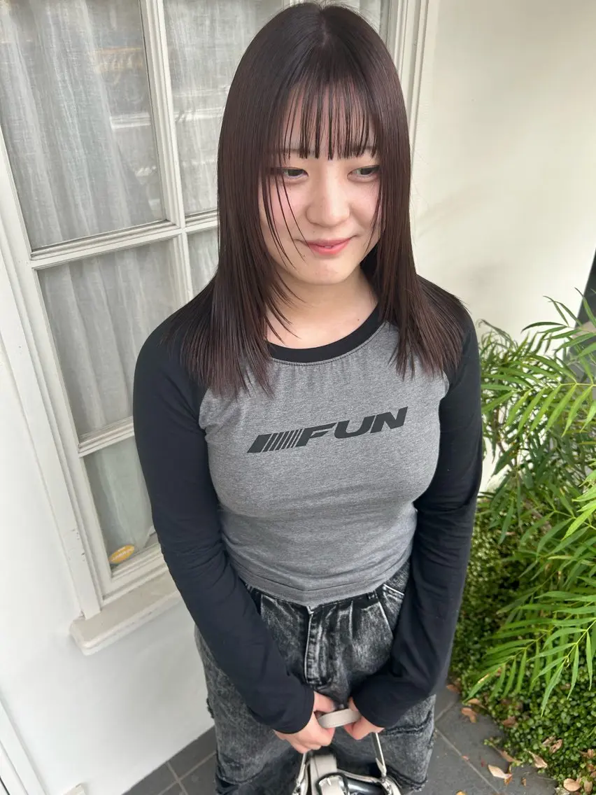 レイヤー・ロングカット+炭酸マイクロバブル🫶🏻の写真