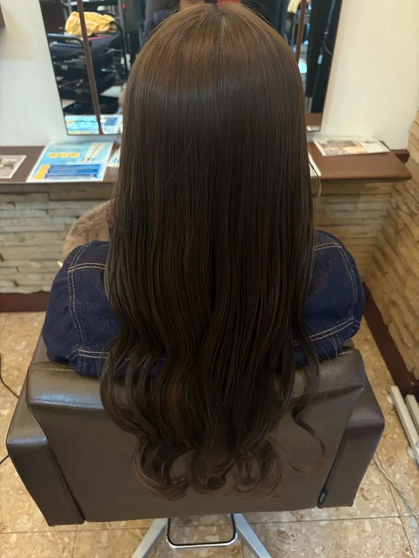 ロング ヘアカラー 🩷🫧モテ艶髪🫧 🩵須原華那子のヘアスタイル