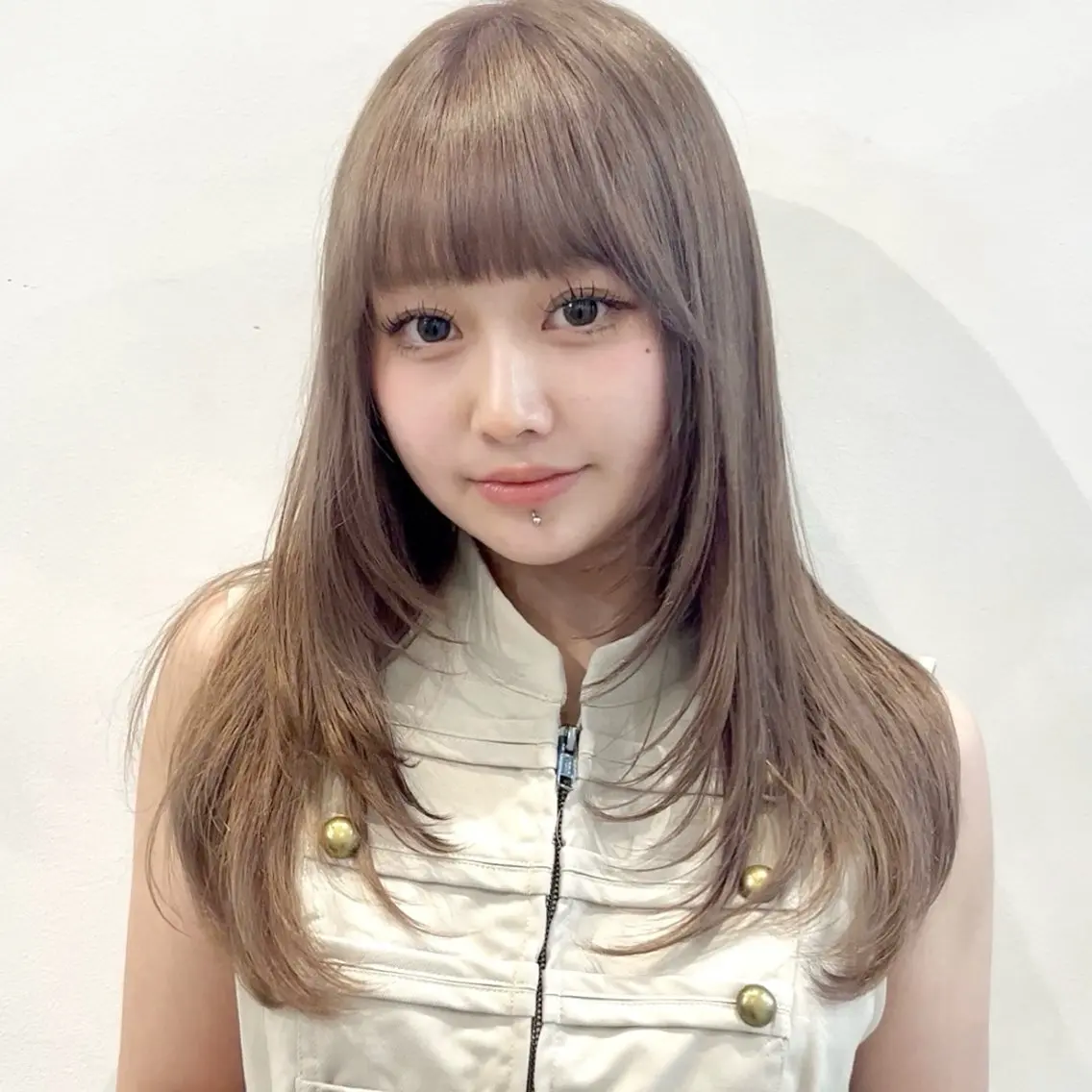 ロング カラー ハイトーンカラー レイヤーカット レイヤーカット♡ のぐちまおのヘアスタイル