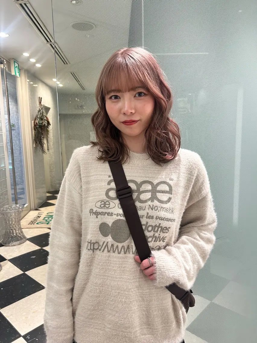 🩰ケアブリーチカラー+オージュアトリートメント (ロング料金有)の写真