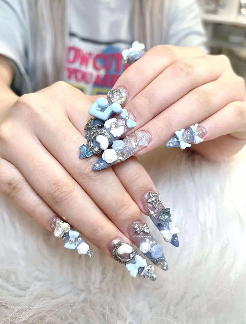 ネイル アートネイル 成人式 ジェルネイル ニュアンスネイル 夏ネイル Nie Nail Shinokuboのネイルデザイン