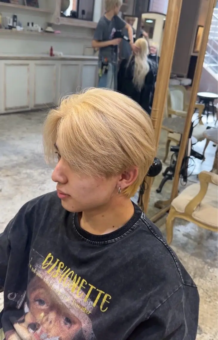 カラー ベージュカラー ミルクティーベージュ ヘアカラー 💖撃！激🔥 可愛カラーKAO💖のヘアスタイル