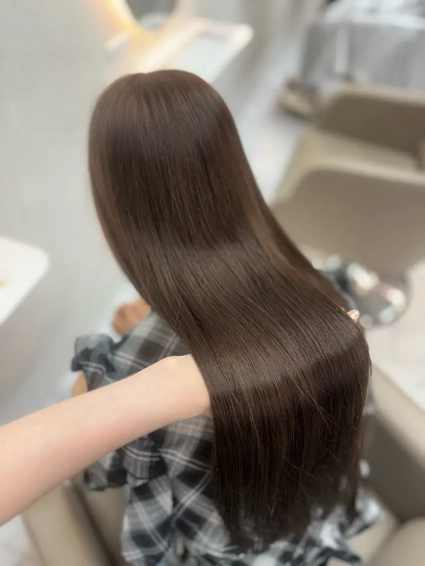 ロング カラー ヘアカラー himari/縮毛 矯正/熊谷のヘアスタイル