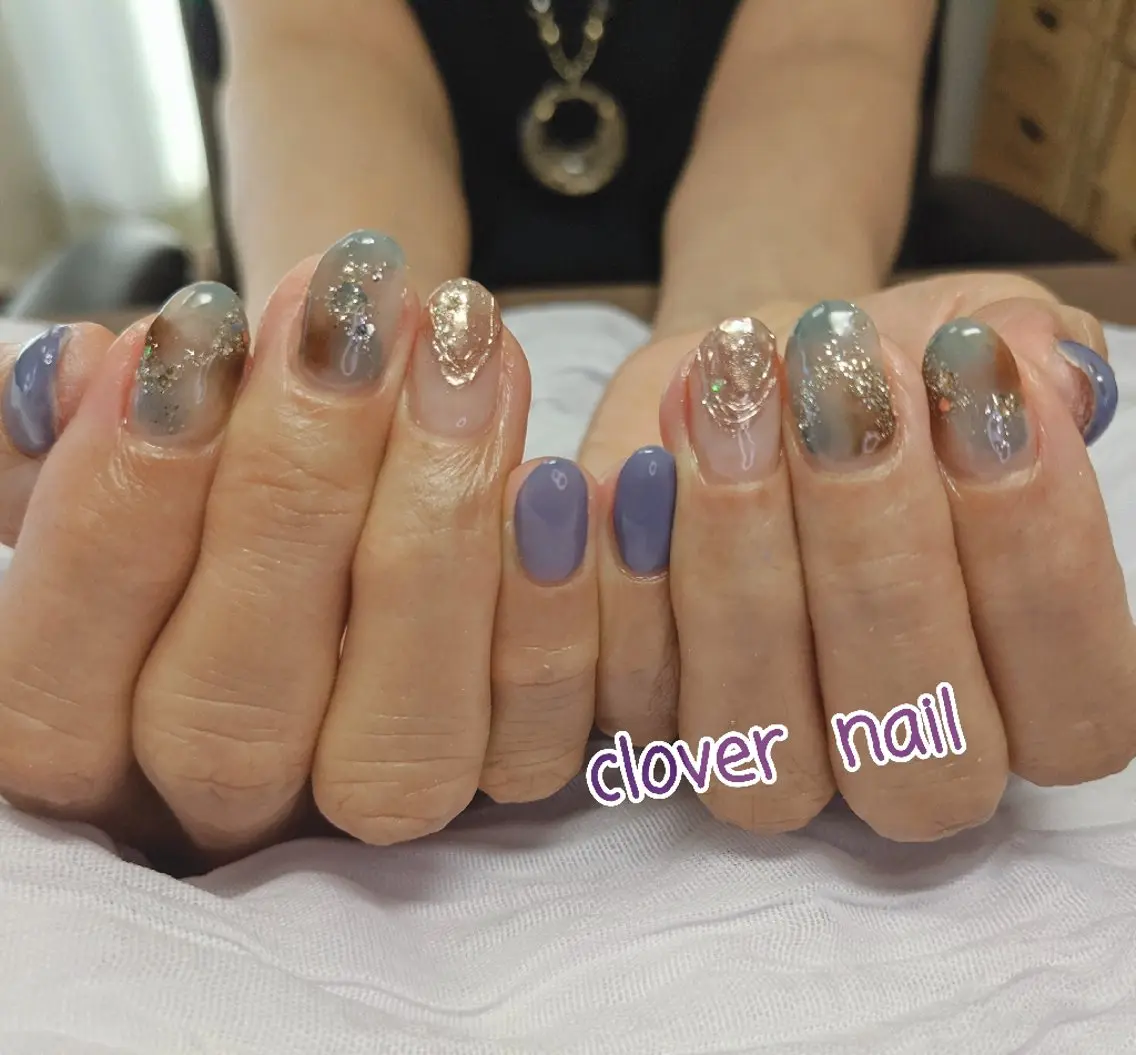 ネイル ハンドネイル clover nailのネイルデザイン