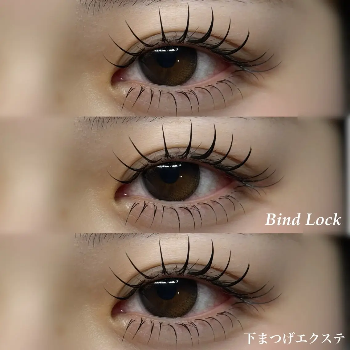マツエク・マツパ マツエク NOA名駅束感まつげ ×眉毛SENA🎀のマツエク・マツパデザイン